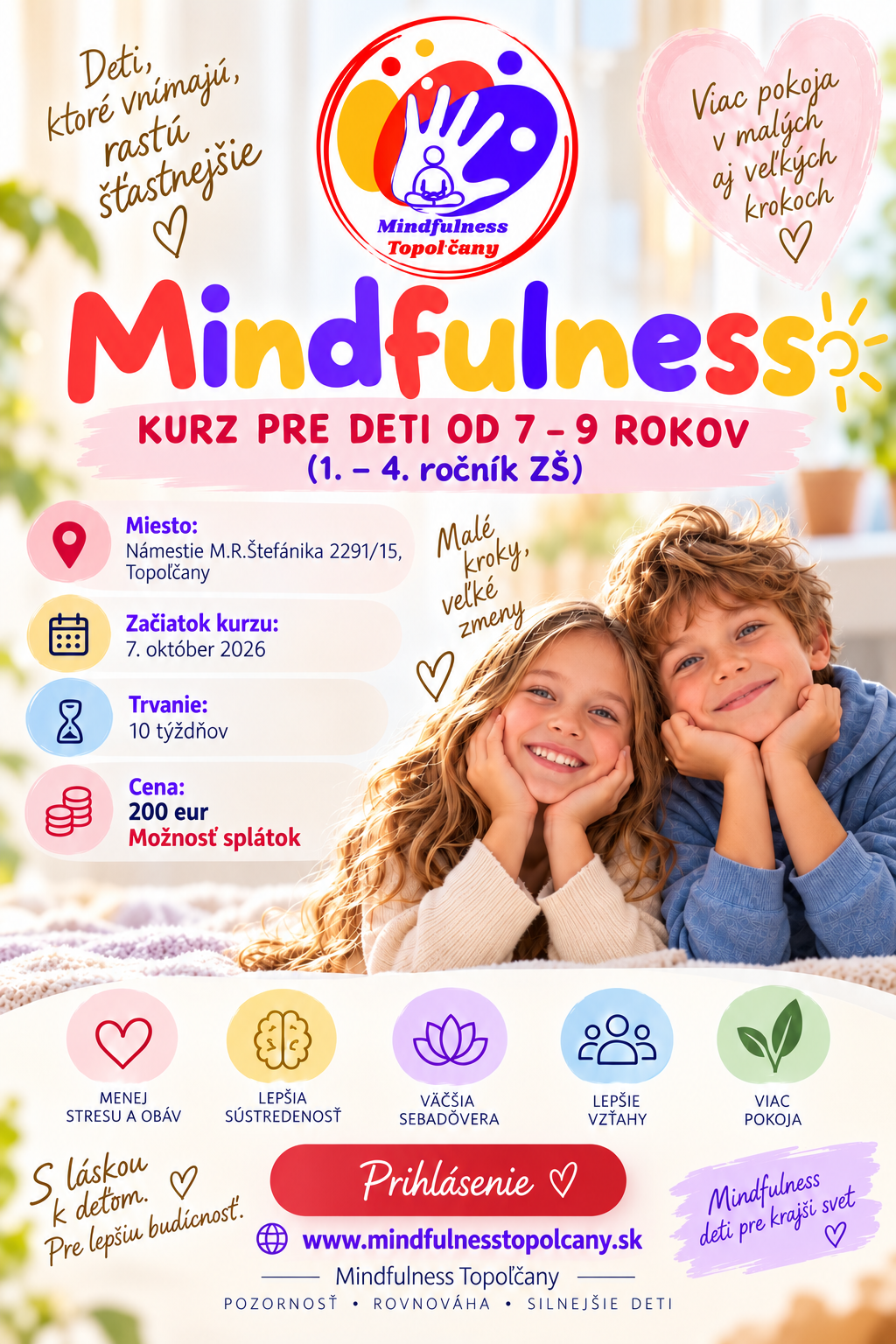 Mindfulness pre mladšie deti